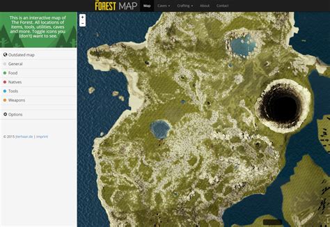 the forest game map